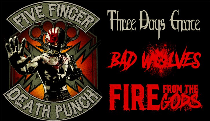 five finger death punch ticket