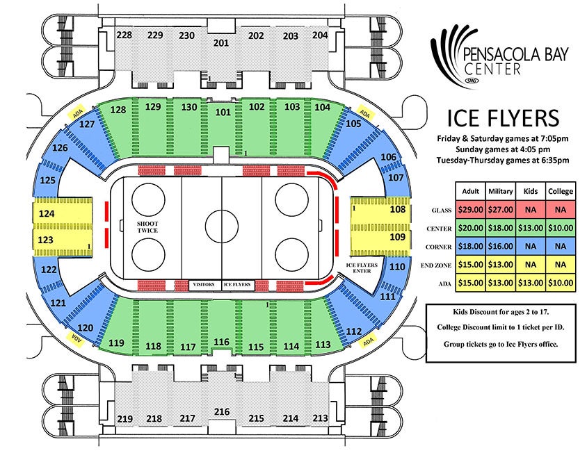 Flyers Seating Chart